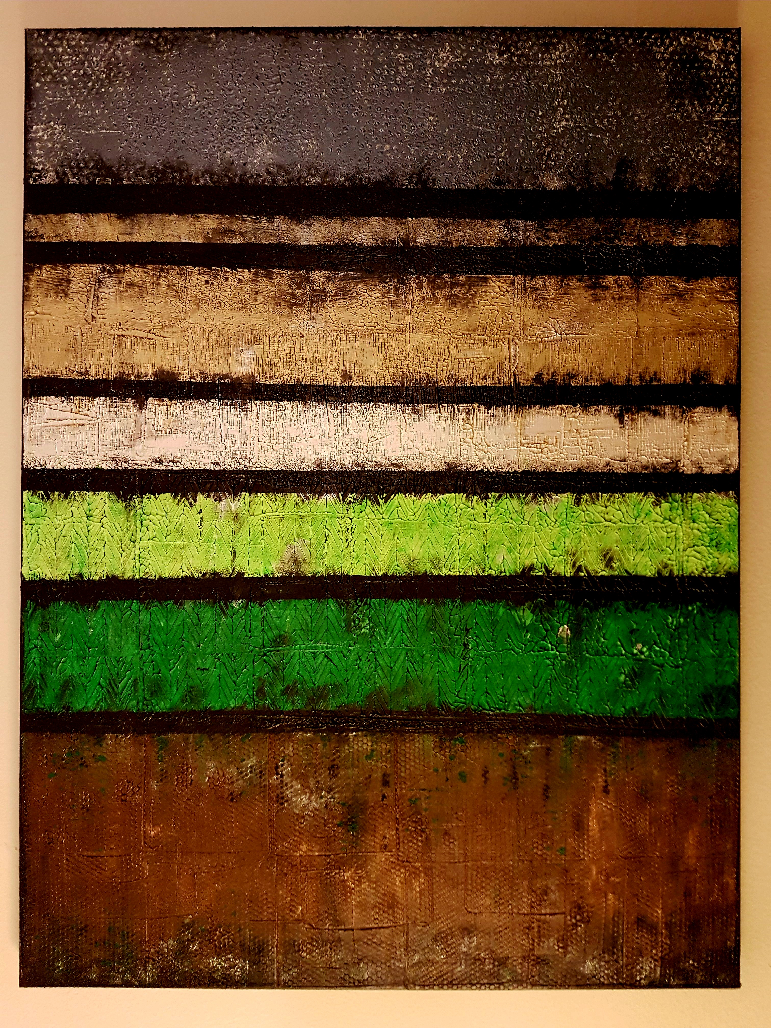 Abstract artwork by Cristina Albernaz, work 9