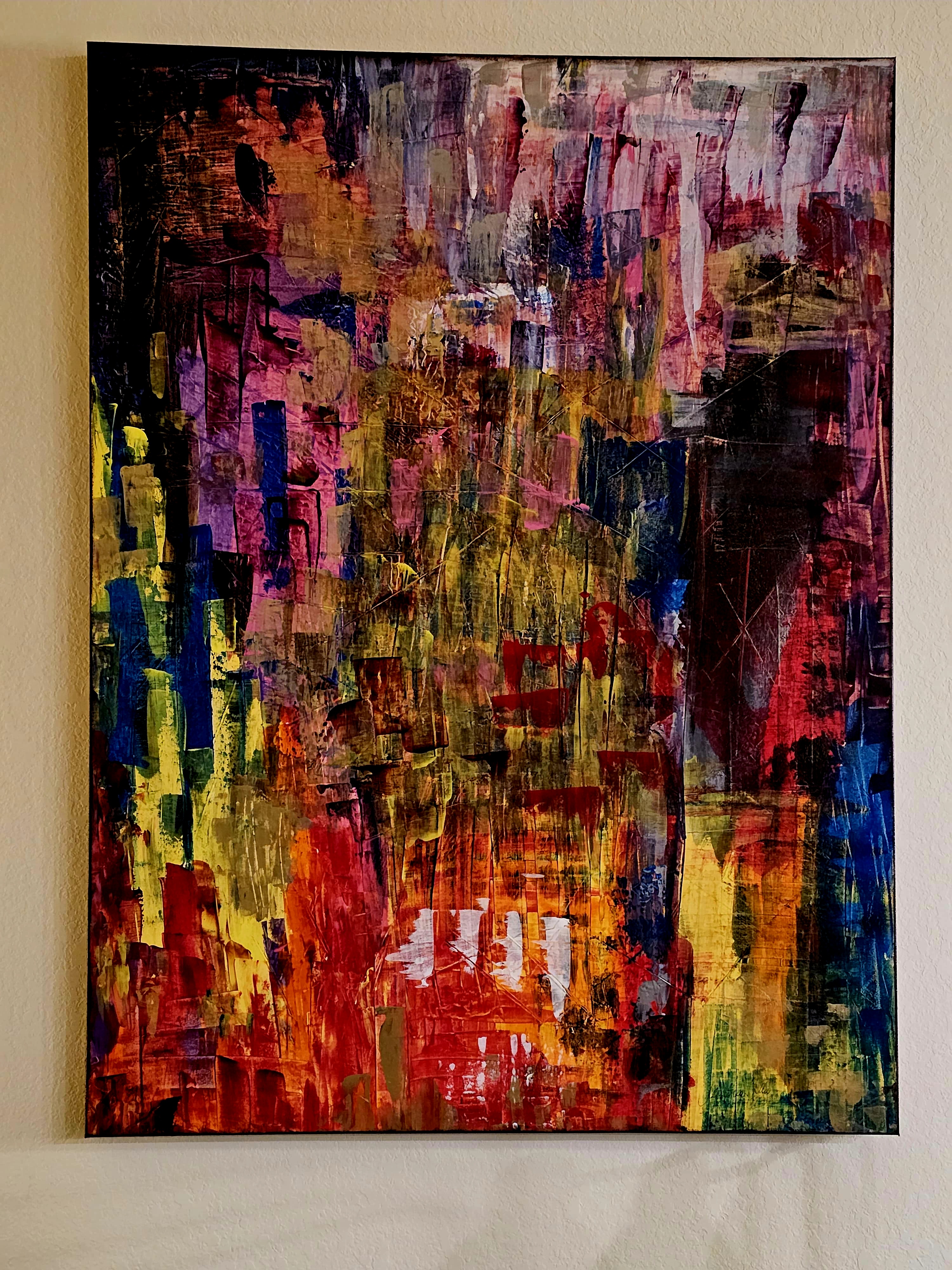 Abstract artwork by Cristina Albernaz, work 13