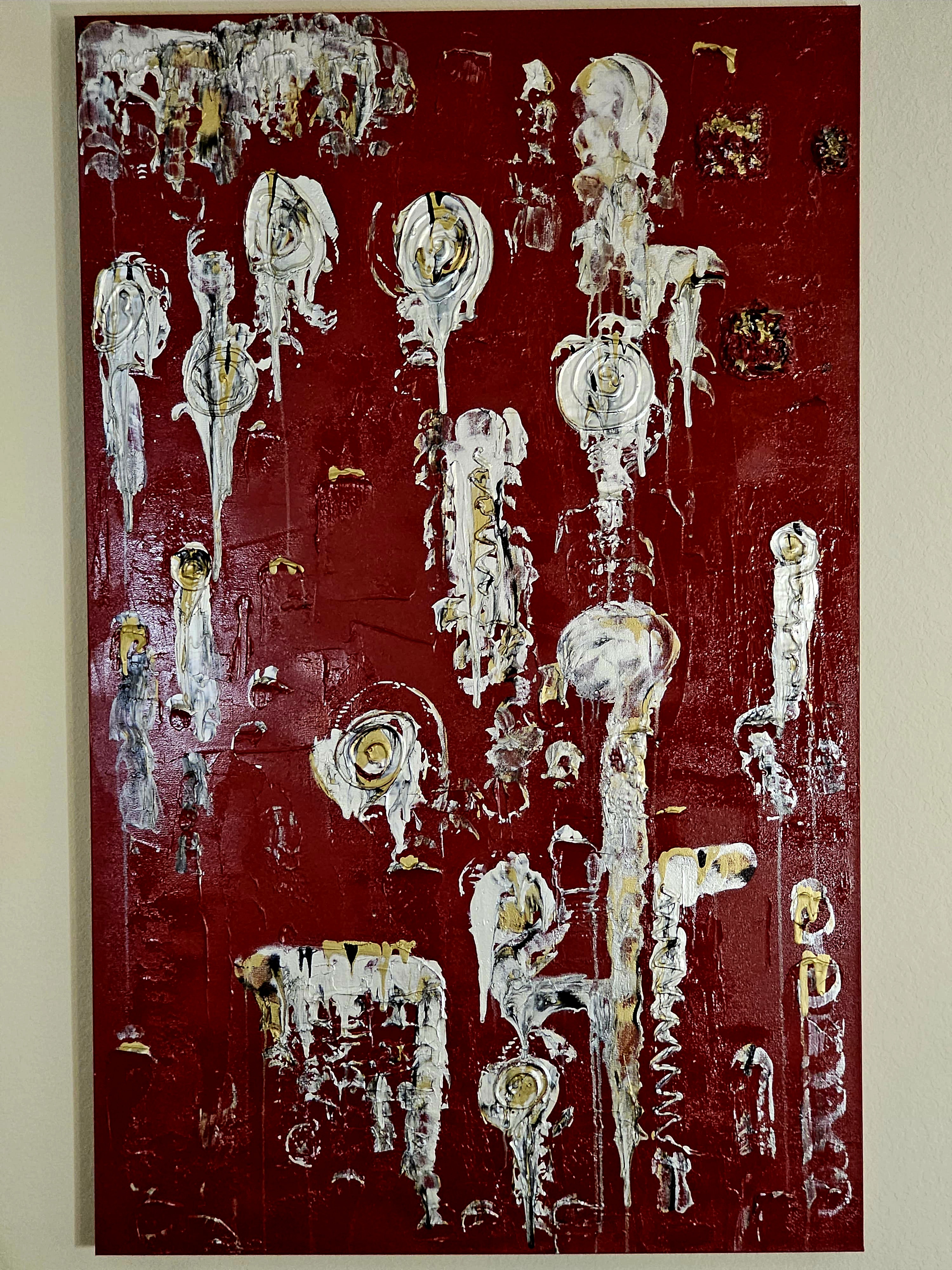 Abstract artwork by Cristina Albernaz, work 17