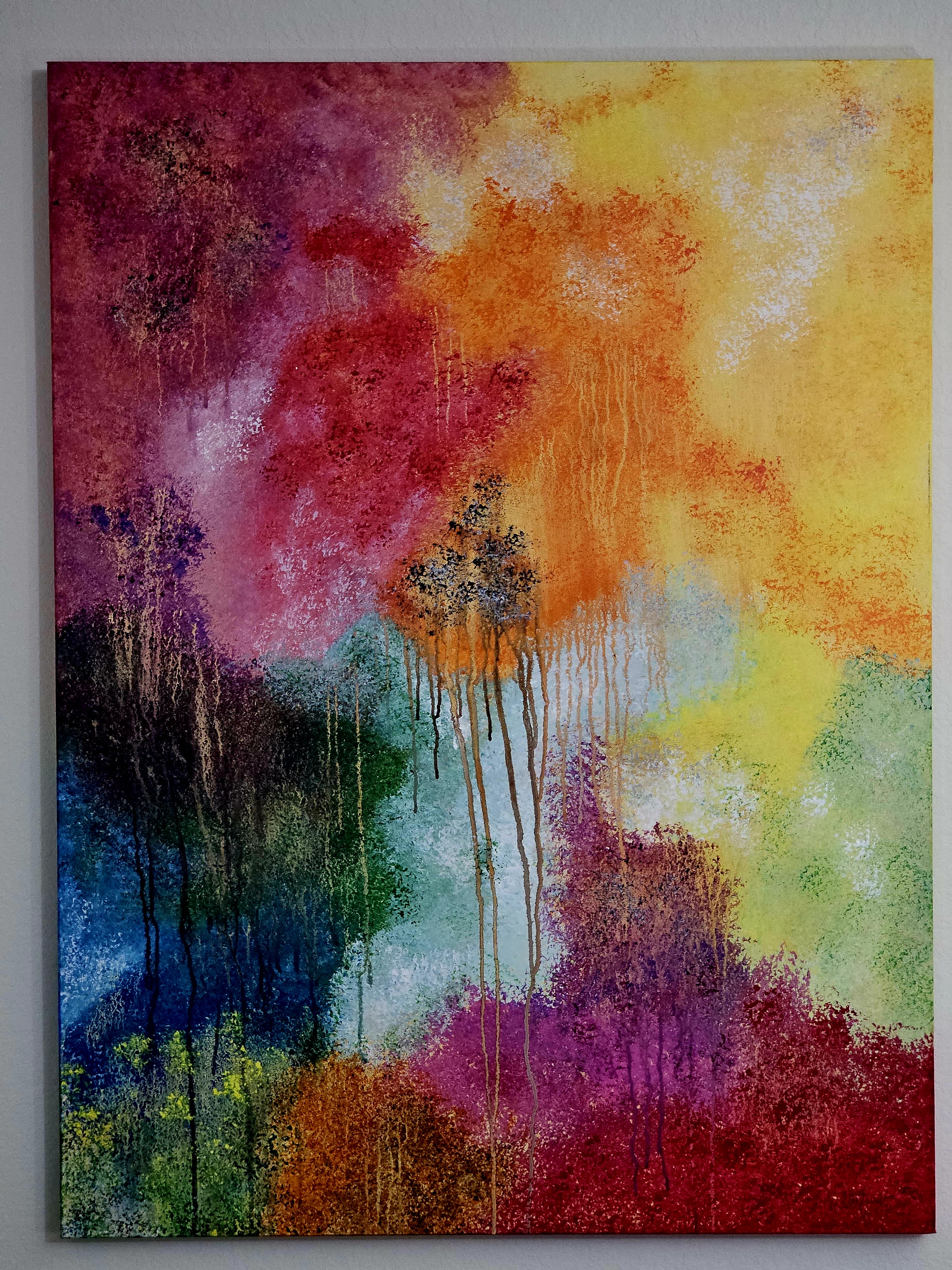 Abstract artwork by Cristina Albernaz, work 8
