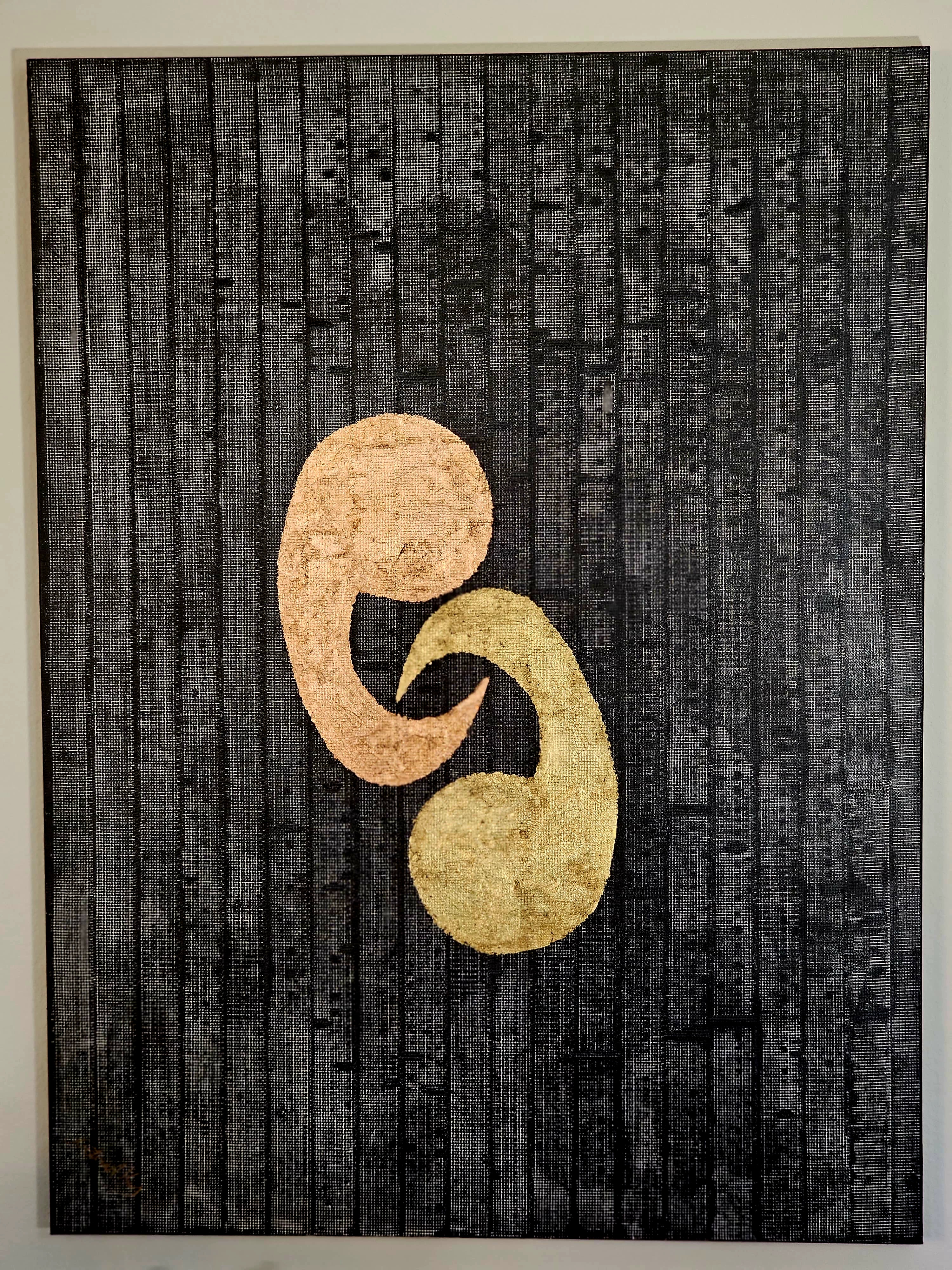 Abstract artwork by Cristina Albernaz, work 11