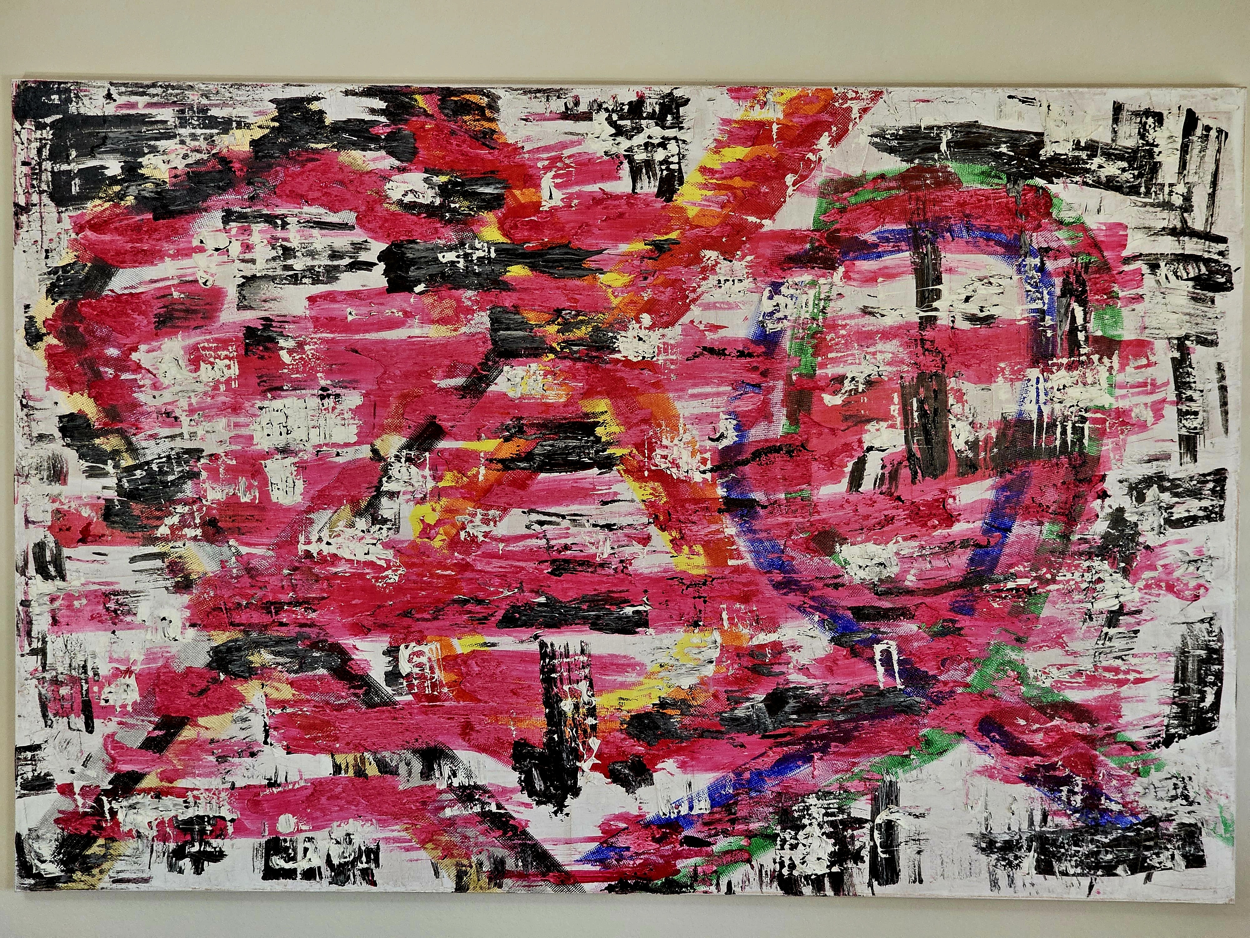 Abstract artwork by Cristina Albernaz, work 18