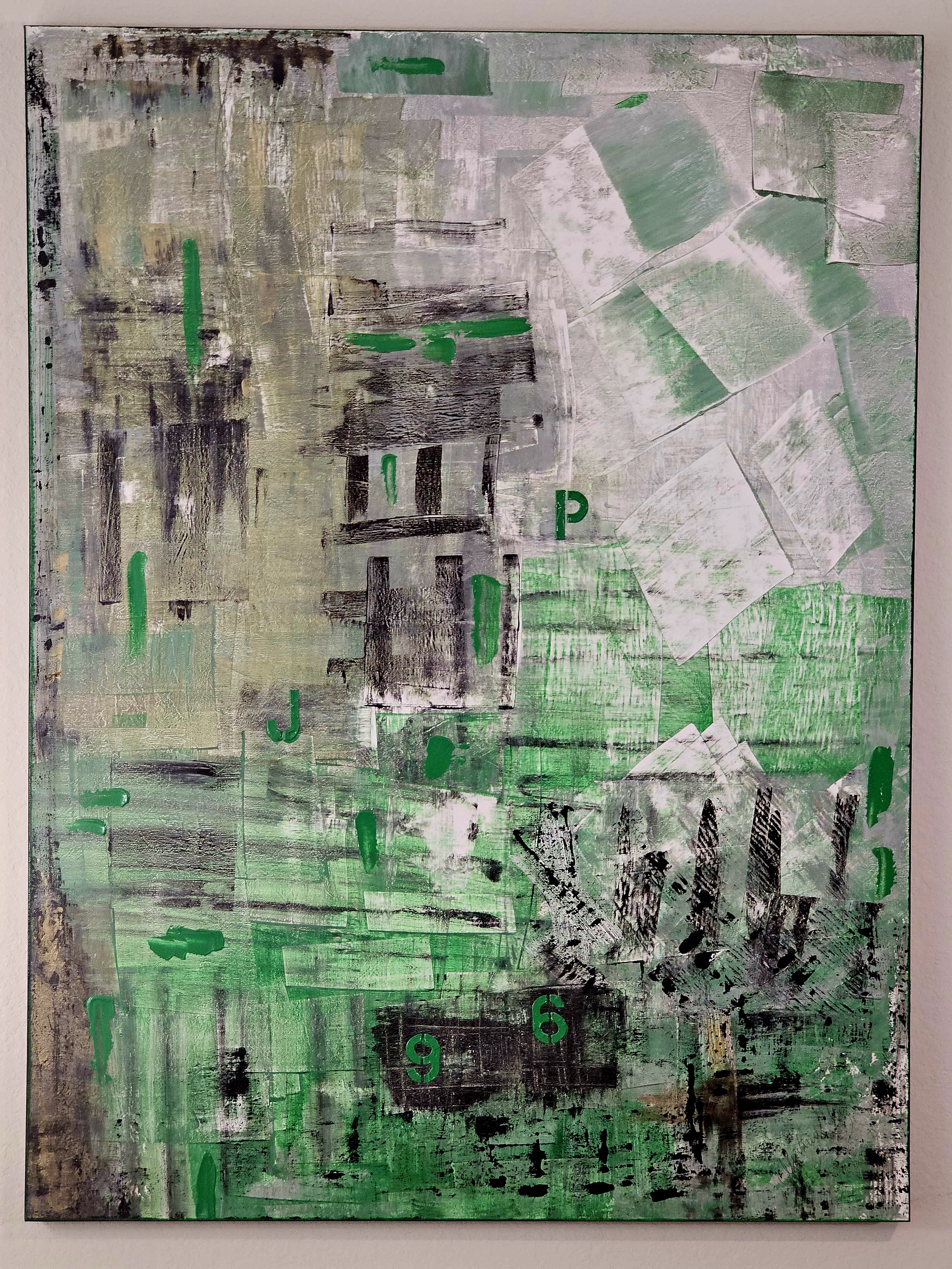 Abstract artwork by Cristina Albernaz, work 10