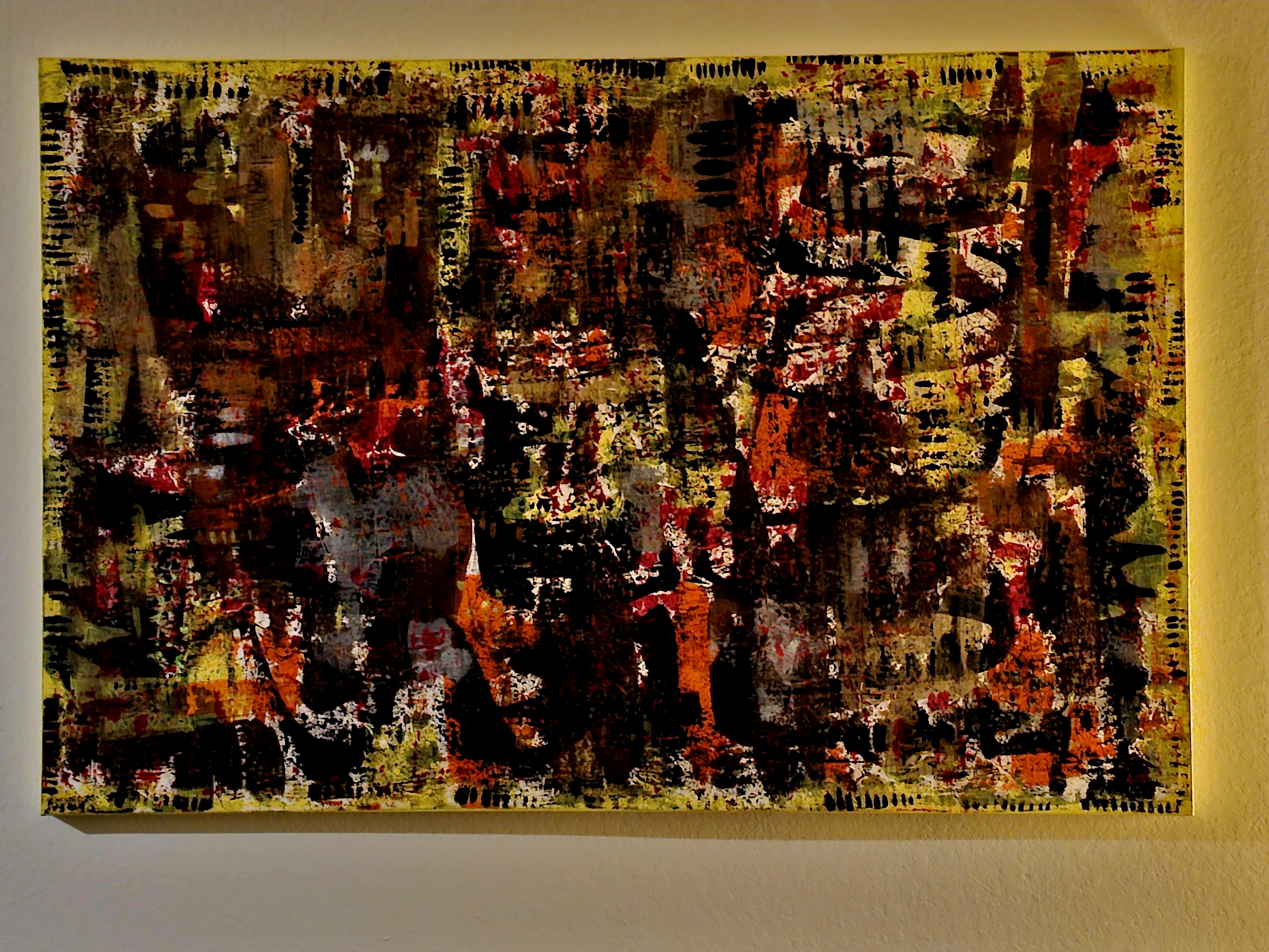 Abstract artwork by Cristina Albernaz, work 1