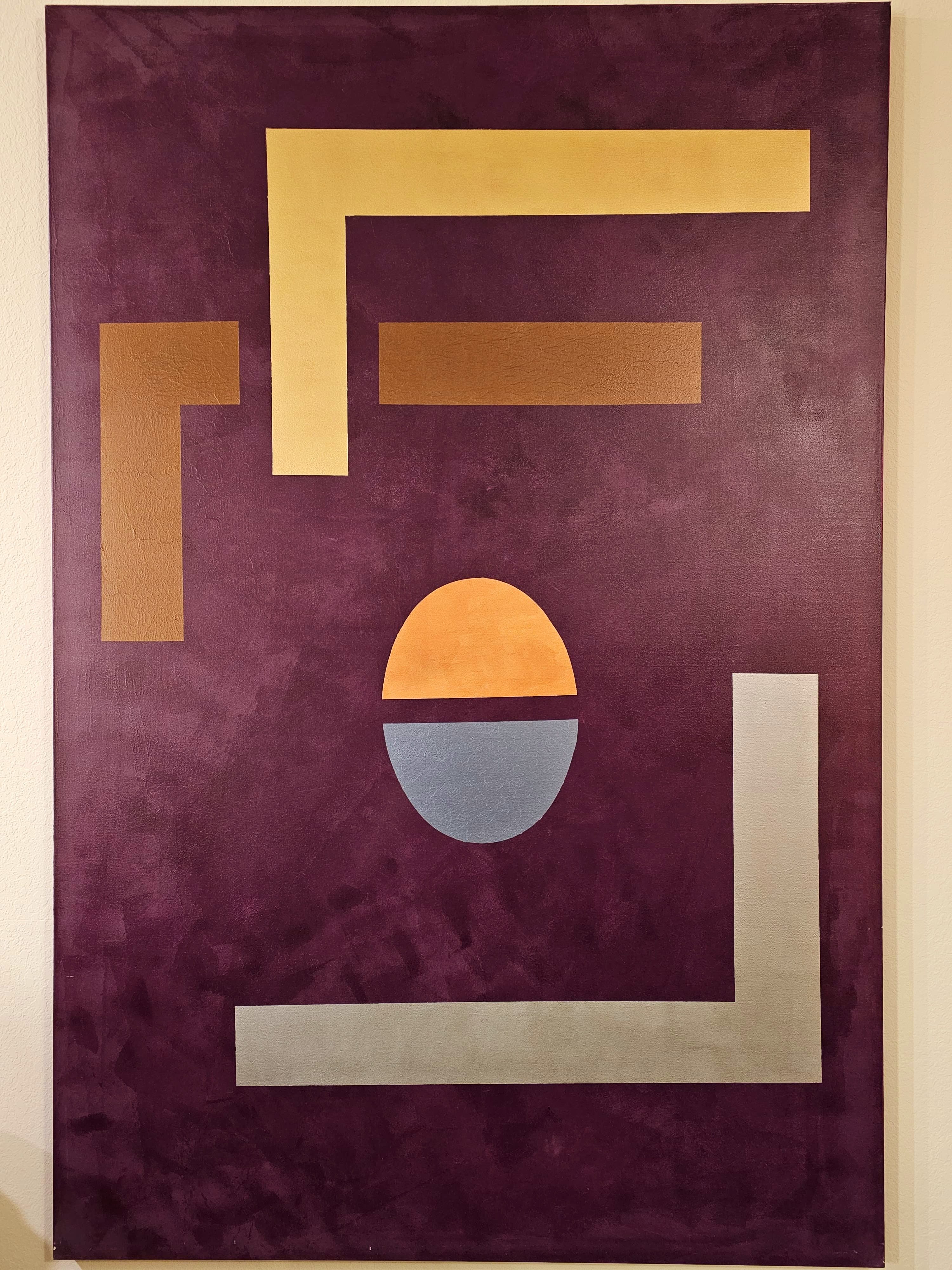 Abstract artwork by Cristina Albernaz, work 3