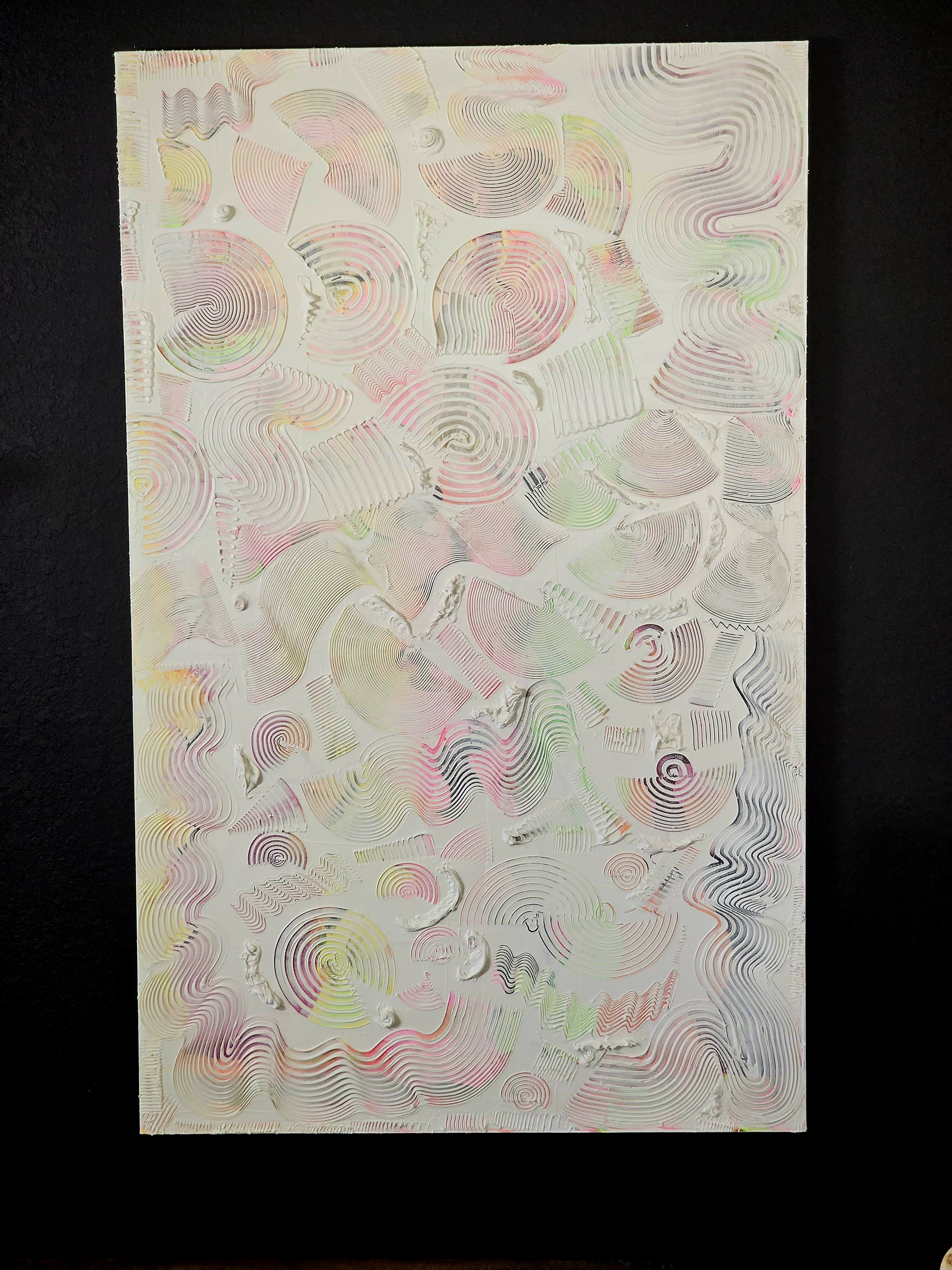 Abstract artwork by Cristina Albernaz, work 2